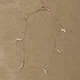 Adinas Jewels Lightning Bolt Anklet Photo 0