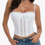Corset Top White Photo 0