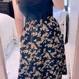 Bonworth  vintage floral maxi skirt size medium Photo 0