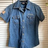 Harley Davidson denim top Photo 0