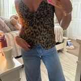 Nordstrom  Leopard Print Top Photo 0