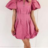 Pink Bubble Dress Size L Photo 0