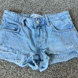 Bershka Bedazzled low-rise jean shorts  Photo 0