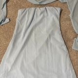 SheIn Light blue dress with scarf Photo 0