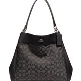 Coach  Black Smoke Signature Small Lexy Shoulder Bag Photo 0