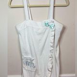 Betsey Johnson Betsy Johnson | Bridal Mrs Velcro Towel Wrap Dress | Size XS/Small Photo 0