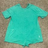 Women’s Free People Movement Hot Shot Tee Romper Green Photo 0