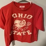 Tailgate Vintage style Ohio State Crop Top Photo 0