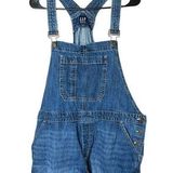 Gap  Denim Shortalls Overalls Size XL Photo 0