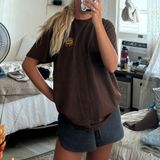 Hurley Vintage  Brown Tshirt Photo 0
