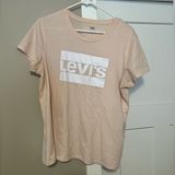 Levi's Levi’s Light Pink Short Sleeve Shirt Photo 0