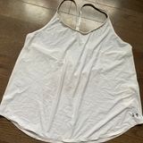 Under Armour Workout Tank Top Mesh Back Women’s Size Large Photo 0
