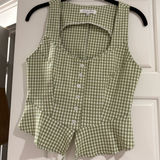 Emory park Gingham Top Photo 0