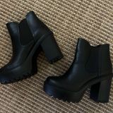 Soda  Chunky Heel Ankle Boots Photo 0