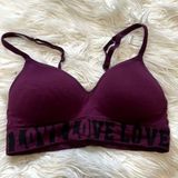 SO Dark purple sports bra Photo 0