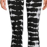 No Boundaries black and white  flare leggings size small Photo 0