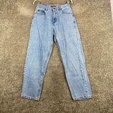 Eddie Bauer Straight Leg Jeans Women's 6 Petite Blue Mid Rise 5-Pocket Cotton Photo 0