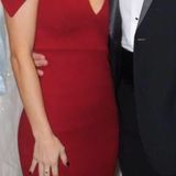 Long red formal dress Photo 0