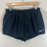 Nike  Black Perforated Athletic Shorts Photo 0