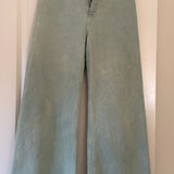 ZARA  ZW High-Waisted Marine Straight Jeans Photo 0