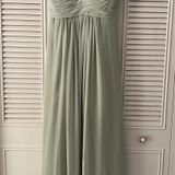 Bill Levkoff Light Green Bridesmaid Dress Photo 0