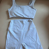 Astoria Activewear  Set blue gingham Photo 0