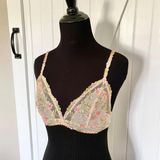 Aerie Embroidery Triangle Bralette Photo 0