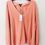 Universal Standard Muted Clay Balloon Sleeve Blouse NWT - Size XL Photo 0