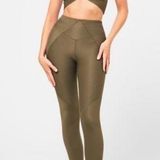 Good American Angled Rib Legging In Sea Turtle Photo 0