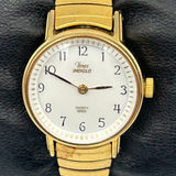 Timex Vintage Indiglo Gold Tone Stainless Steel Women’s Watch – 23mm (Working) Photo 0