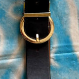 Forever 21 Black and gold Leather Belt Photo 0
