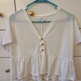 Francesca's  Top White Photo 0