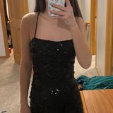 Windsor Sequin Homecoming Dress Photo 0