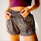 ALBION FIT Albion Pursuit Lunge Leopard Swim Shorts S Photo 0