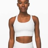 Lululemon  Energy Bra *Long Line Texture White Photo 0