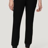 Mandala Scrubs NWOT High Waisted Joggers Black Photo 0