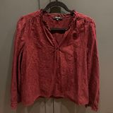 Madewell Embroidered Eyelet Ruffled Photo 0