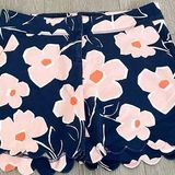 Isaac Mizrahi Floral Pink Flowers Shorts Photo 0