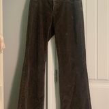 Caslon Vintage Brown Corduroy Flare Pants Photo 0