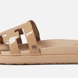 Sam Edelman  - VALERI SLIDE SANDAL - Size 9.5 nude patent leather Photo 0