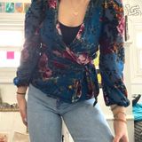 Yumi Kim floral wrap top Photo 0