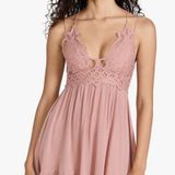 Free People Adella Lace Mini Dress Photo 0