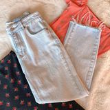 PacSun Light Wash Distressed Mom Jean Photo 0