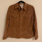 Jones Wear Brown Corduroy Shirt Photo 0