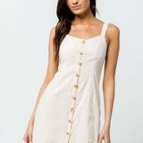 Tilly's Ivy & Main Cross Back Linen Dress Photo 0