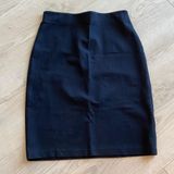 Philosophy Dark Blue Professional Work Skirt Photo 0