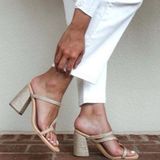 Kaanas Naked Yute Heels Strappy Heel Sandals Size 9 Photo 0