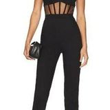 NBD Bianna Jumpsuit in Black XS Photo 0