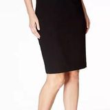 Calvin Klein Black Professional Pencil Skirt | Size 2 Photo 0