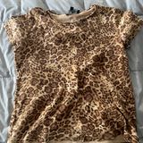 Jones New York leopard print baby tee Photo 0